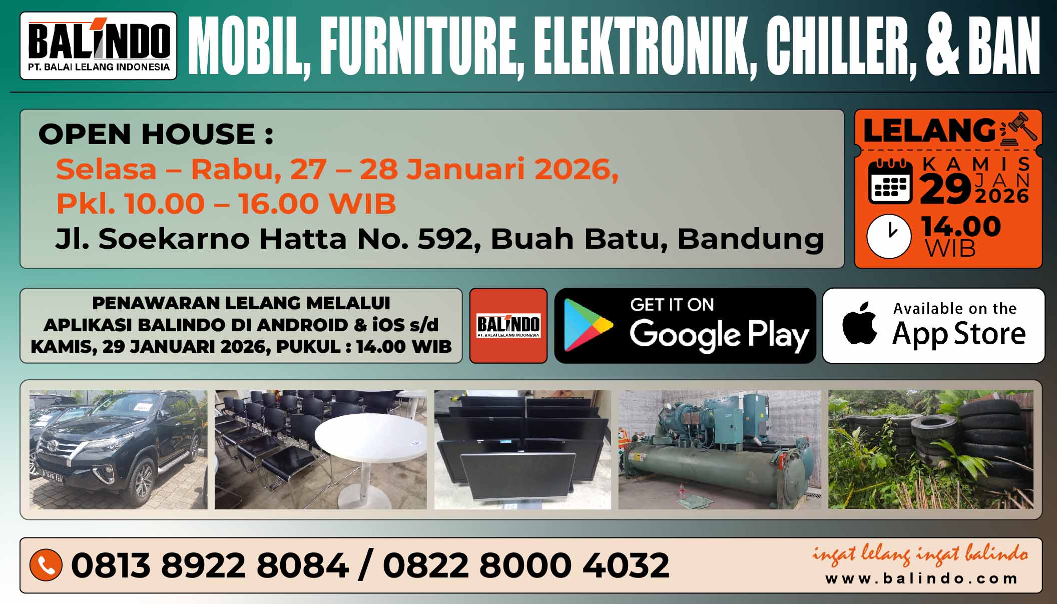 LELANG 29 JANUARI 2026